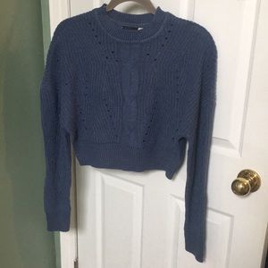 Frank & Oak Cropped Sweater - Large